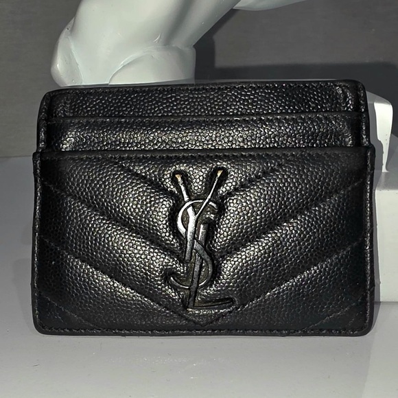 Saint Laurent Handbags - Saint Laurent Black Leather Accessory
